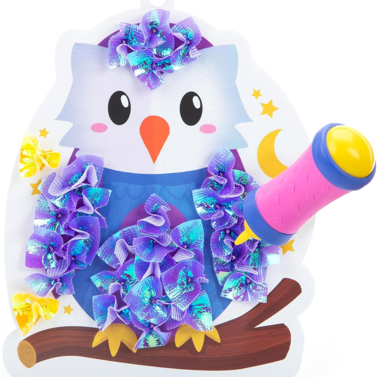 Tufting Kit - Σετ Χειροτεχνίας χωρίς Χάος για Παιδιά – Αισθητηριακή Δραστηριότητα DIY (3+ ετών)