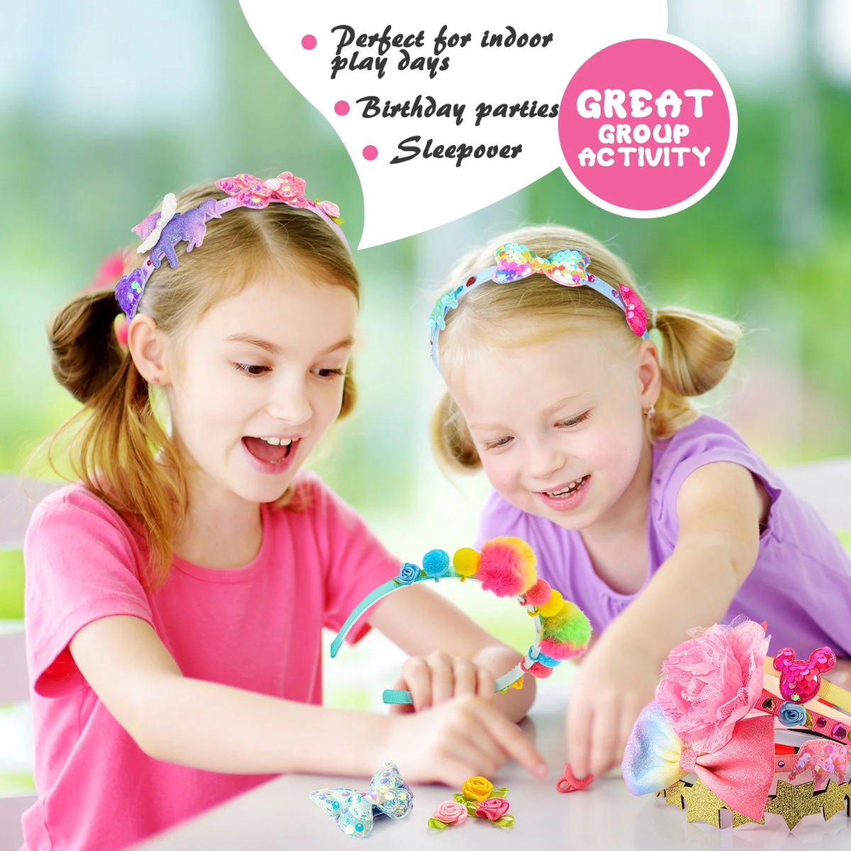 Pretty Me Headband - Σετ κατασκευής για κορίτσια - Δώρο χειροτεχνίας (5-12 ετών)