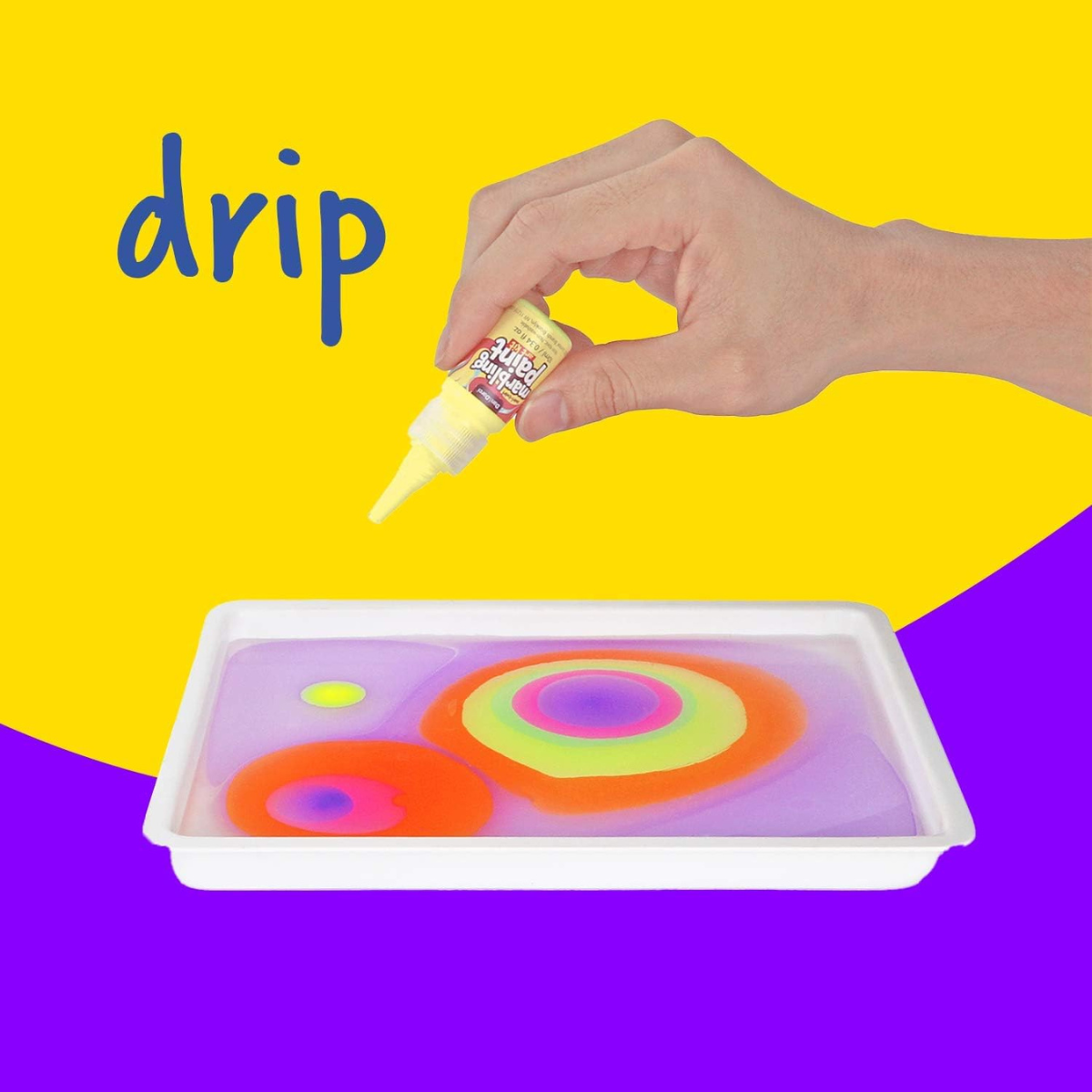 Marbling Paint Art Kit - Σετ δημιουργικών κατασκευών – Ιδέες δώρων, δραστηριότητες, παιχνίδια (6-12 ετών)