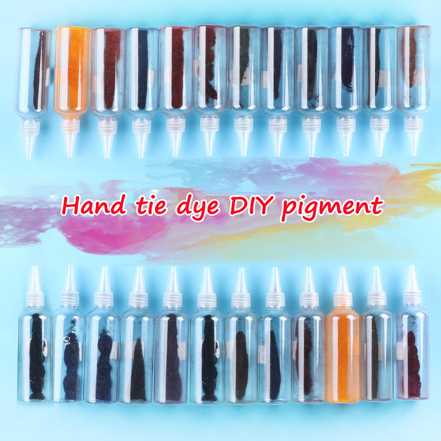 Σετ Βαφής Tie-Dye 24 Χρωμάτων – Απελευθέρωσε τη δημιουργικότητα!