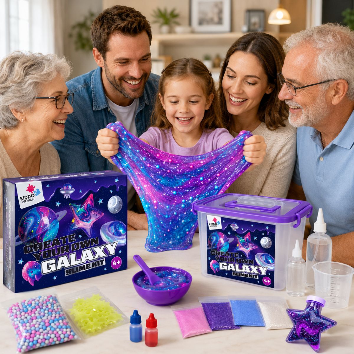 DIY Slime Squishies – Γαλαξίας (4+ ετών)