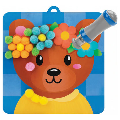 Δημιουργικό σετ Pom Pom με ζώα