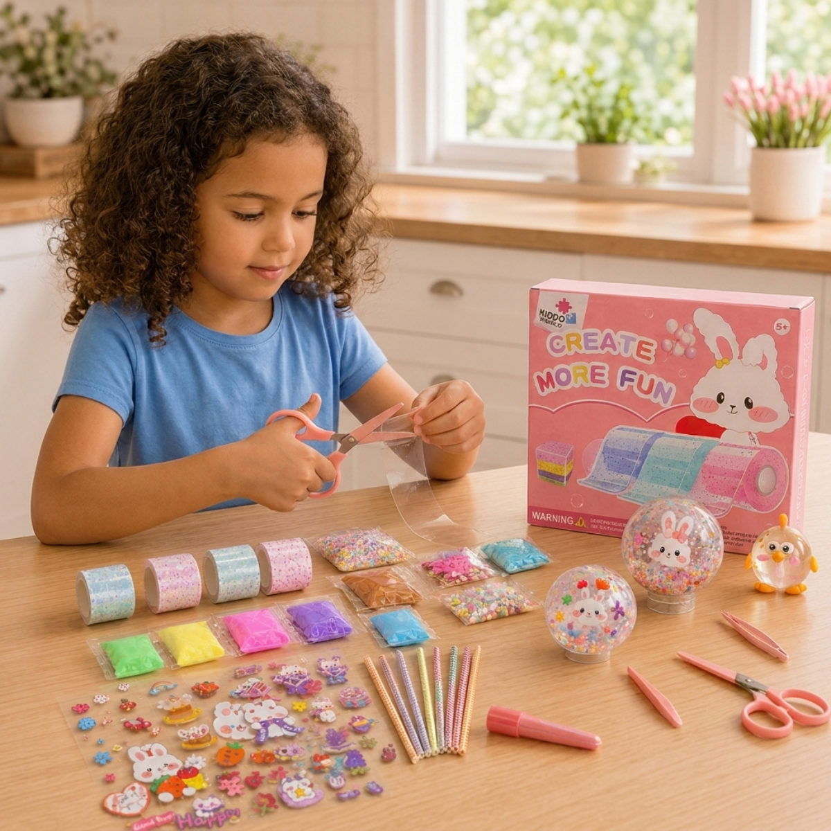 DIY Bubble Squishies Kit 41 τεμαχίων (4+ ετών)