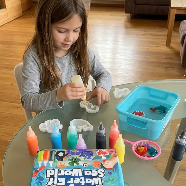 Μαγικοί υδάτινοι νάνοι με ΓΚΛΙΤΕΡ | Θαλάσσιος κόσμος