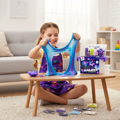 Σετ Δημιουργικού SLIME 19 τεμαχίων | Γαλαξίας