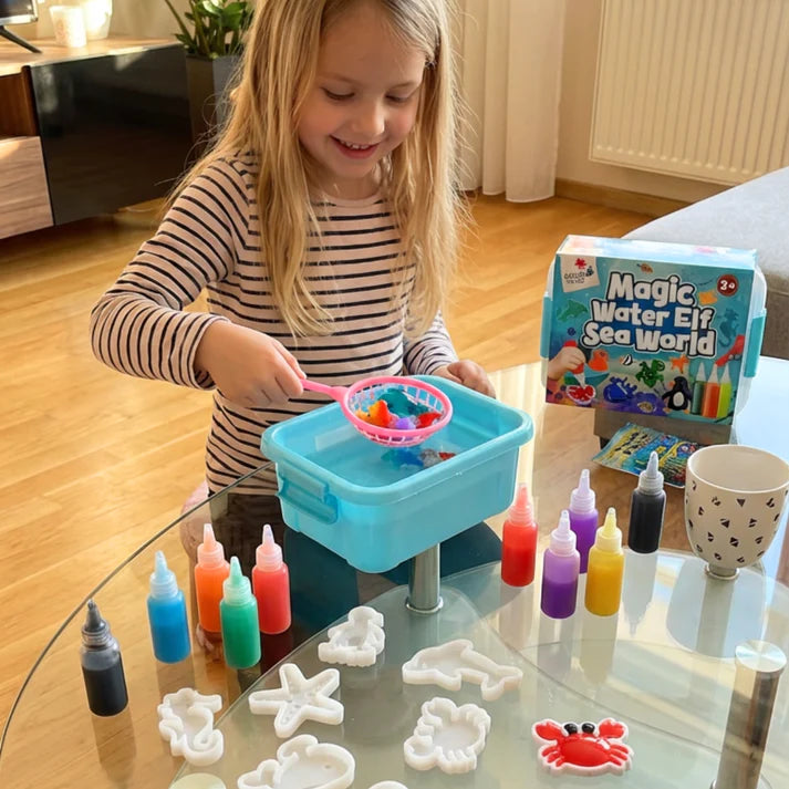 Μαγικοί υδάτινοι νάνοι με ΓΚΛΙΤΕΡ | Θαλάσσιος κόσμος