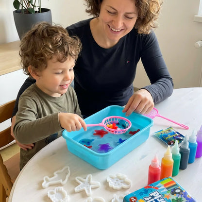 Μαγικοί υδάτινοι νάνοι με ΓΚΛΙΤΕΡ | Θαλάσσιος κόσμος