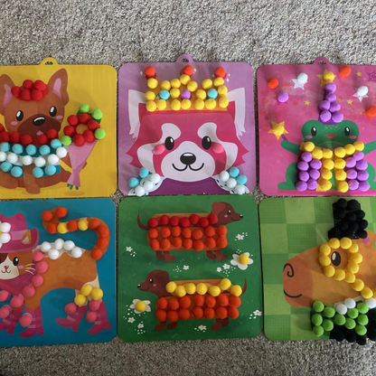 Crafty Pom Pom Kit – Το Σετ για Αφράτη Δημιουργία