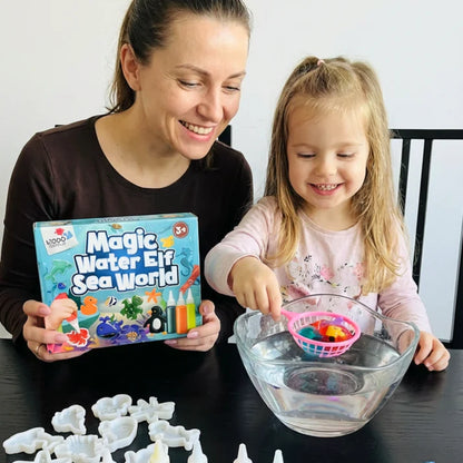 Μαγικοί υδάτινοι νάνοι με ΓΚΛΙΤΕΡ | Θαλάσσιος κόσμος