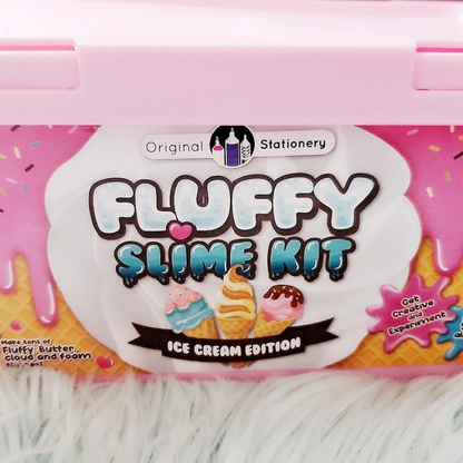 Σετ Fluffy Slime με γκλίτερ και αξεσουάρ (6+ ετών)