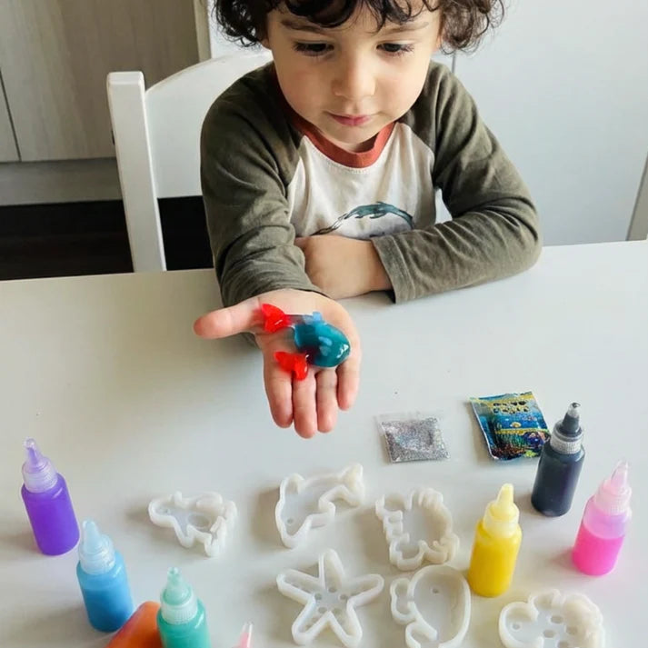 Μαγικοί υδάτινοι νάνοι με ΓΚΛΙΤΕΡ | Θαλάσσιος κόσμος