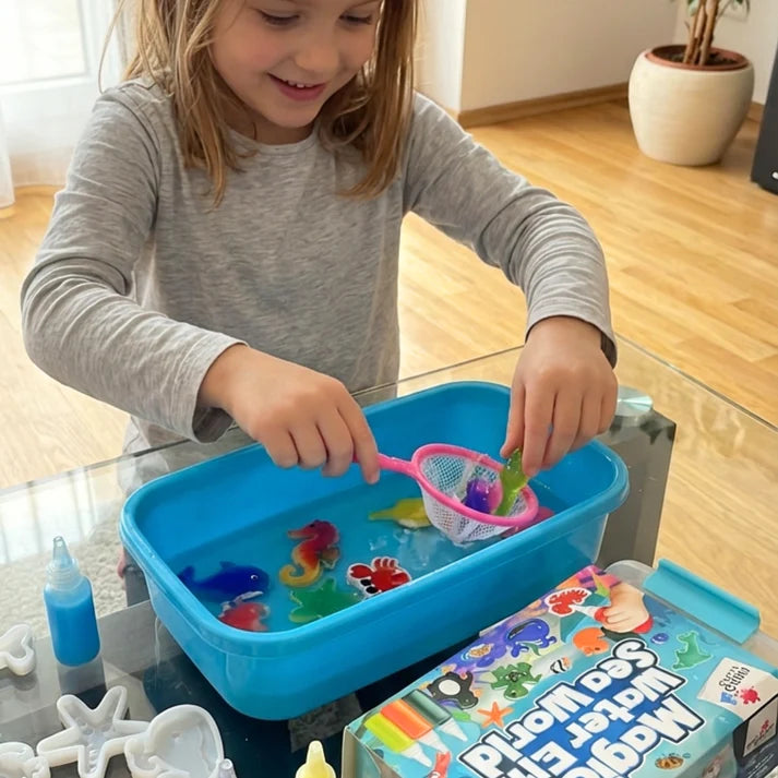 Μαγικοί υδάτινοι νάνοι με ΓΚΛΙΤΕΡ | Θαλάσσιος κόσμος