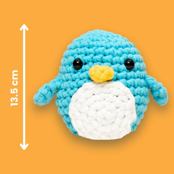 Σετ πλεξίματος για αρχάριους | Πιγκουίνος Όλι