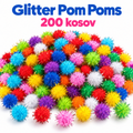 200× Πον πον με γκλίτερ