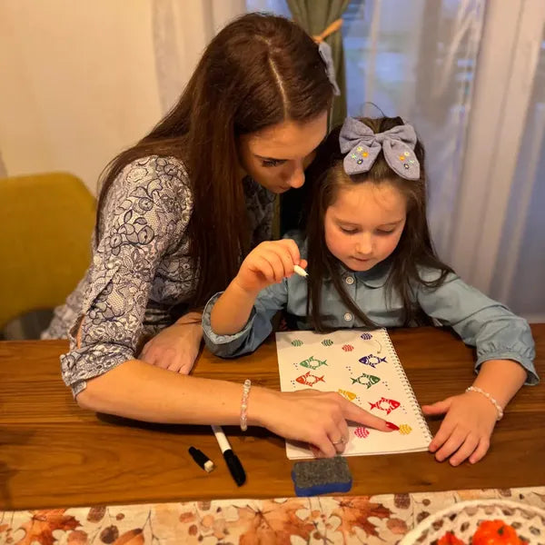 Curious Child: Τετράδιο Montessori χρωμάτων και σχημάτων (5+ ετών)