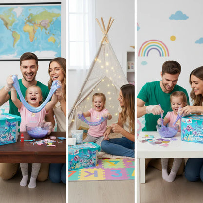 Σετ Δημιουργικού SLIME 19 τεμαχίων | Υποβρύχιος Κόσμος