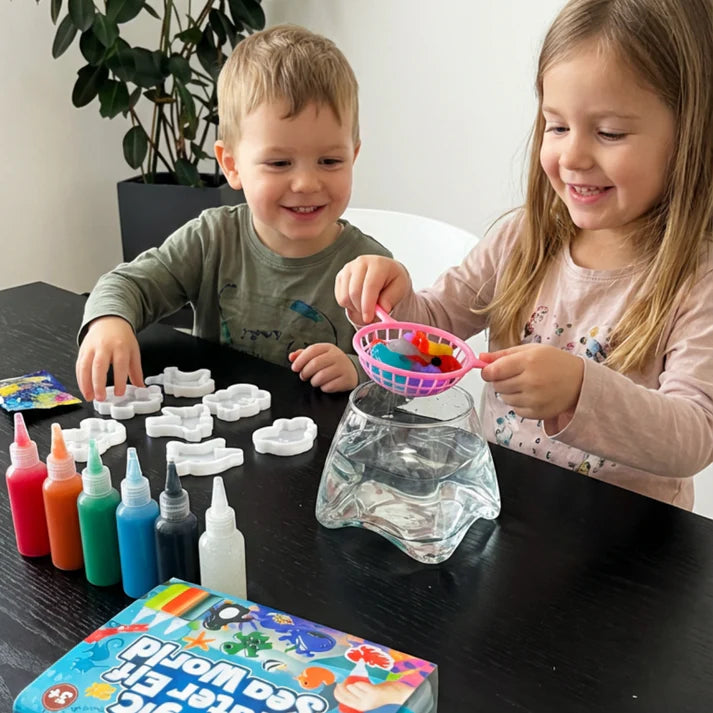 Μαγικοί υδάτινοι νάνοι με ΓΚΛΙΤΕΡ | Θαλάσσιος κόσμος