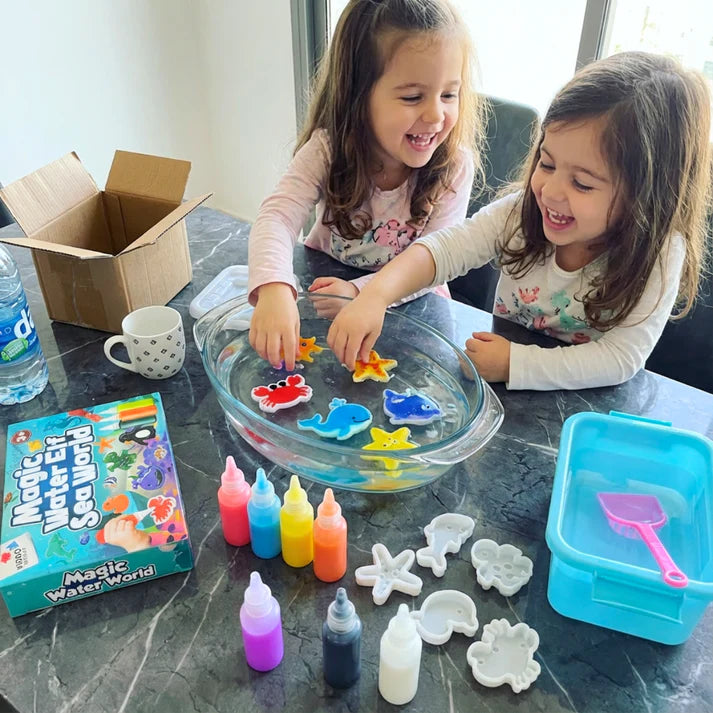 Μαγικοί υδάτινοι νάνοι με ΓΚΛΙΤΕΡ | Θαλάσσιος κόσμος