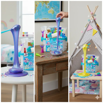 Σετ Δημιουργικού SLIME 19 τεμαχίων | Υποβρύχιος Κόσμος