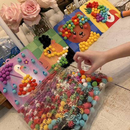 Crafty Pom Pom Kit – Το Σετ για Αφράτη Δημιουργία