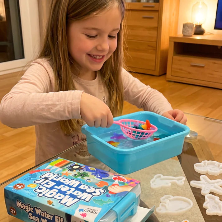 Μαγικοί υδάτινοι νάνοι με ΓΚΛΙΤΕΡ | Θαλάσσιος κόσμος