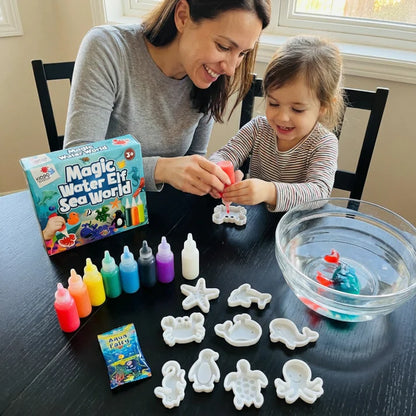 Μαγικοί υδάτινοι νάνοι με ΓΚΛΙΤΕΡ | Θαλάσσιος κόσμος