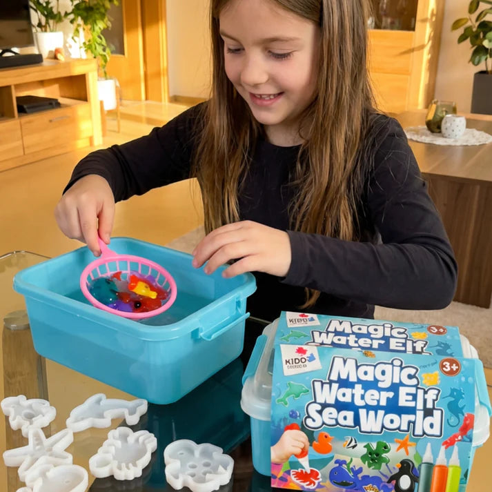 Μαγικοί υδάτινοι νάνοι με ΓΚΛΙΤΕΡ | Θαλάσσιος κόσμος