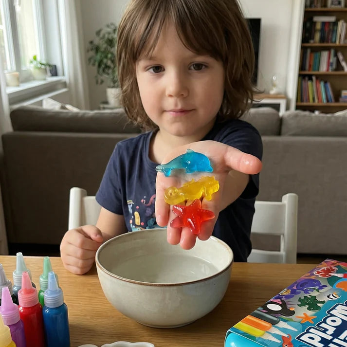 Μαγικοί υδάτινοι νάνοι με ΓΚΛΙΤΕΡ | Θαλάσσιος κόσμος