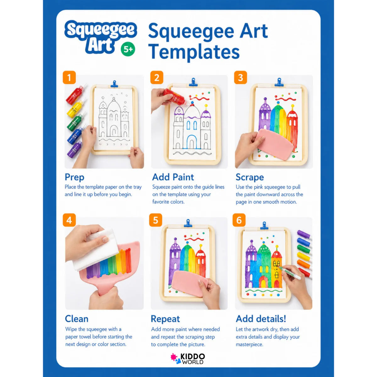 Squeegee Art: Πακέτο επέκτασης με 100 νέα πρότυπα