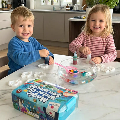 Μαγικοί υδάτινοι νάνοι με ΓΚΛΙΤΕΡ | Θαλάσσιος κόσμος