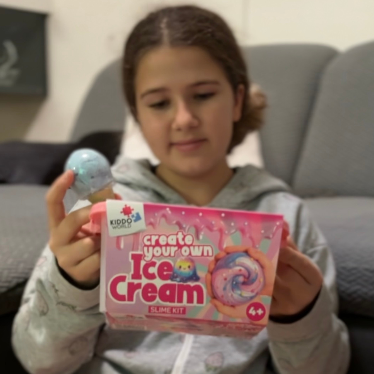 Σετ Δημιουργικού SLIME 19 τεμαχίων | Παγωτο-διασκέδαση