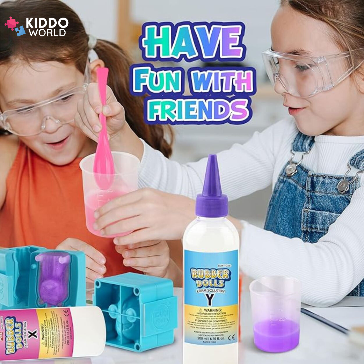 Δημιουργικό DIY Σετ Squishy Φιγούρων (6+ ετών)