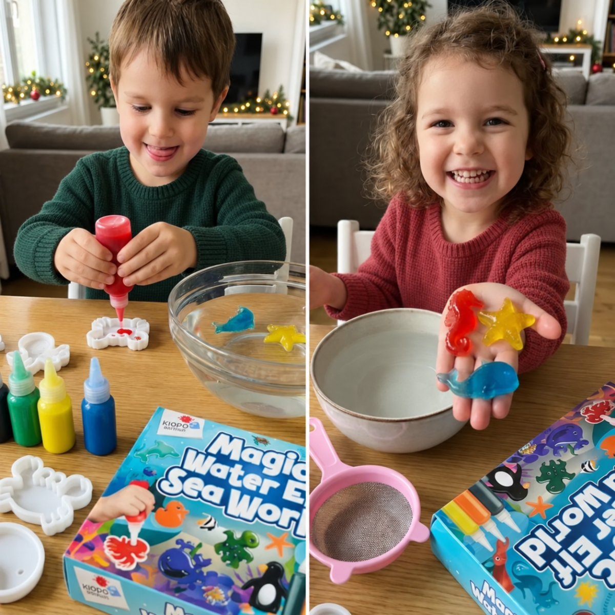 Magic Water Squishies – δημιουργικό σετ για την κατασκευή 3D φιγούρων | 3+ ετών