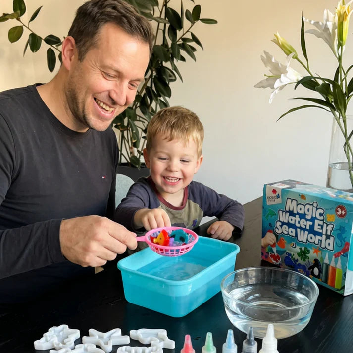 Μαγικοί υδάτινοι νάνοι με ΓΚΛΙΤΕΡ | Θαλάσσιος κόσμος