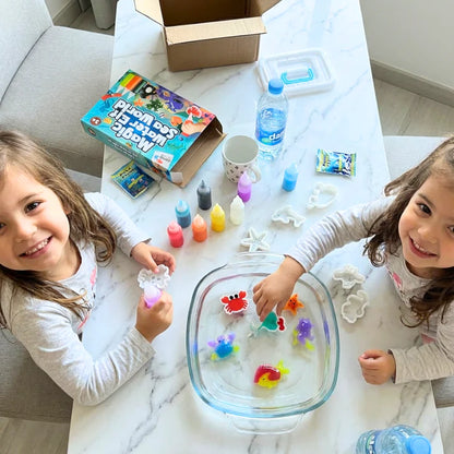 Μαγικοί υδάτινοι νάνοι με ΓΚΛΙΤΕΡ | Θαλάσσιος κόσμος