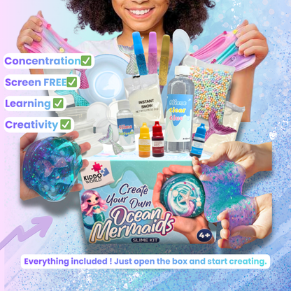 Σετ Δημιουργικού SLIME 19 τεμαχίων | Υποβρύχιος Κόσμος