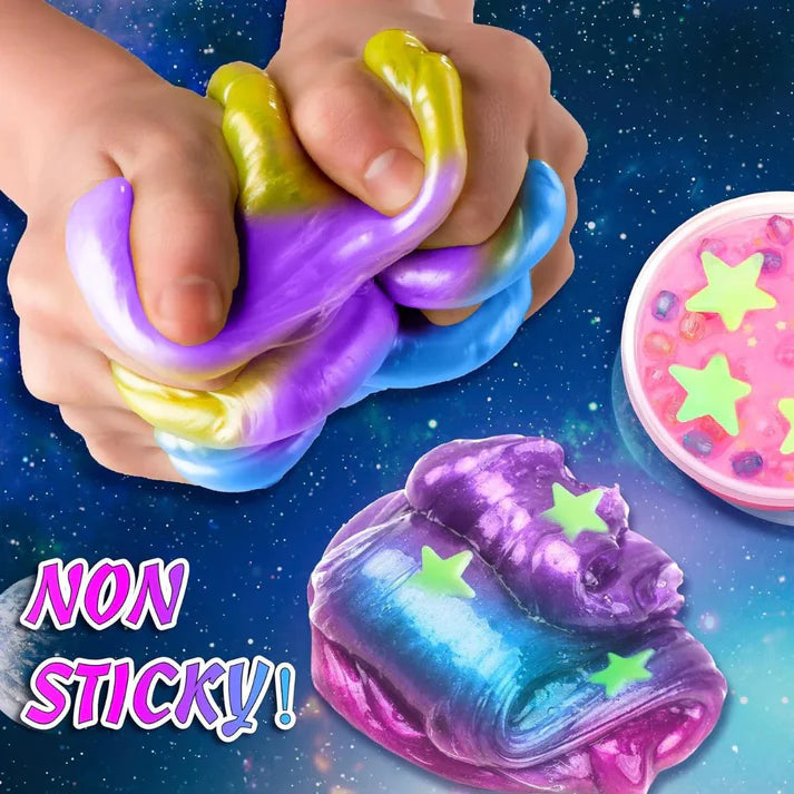 Slime σετ 3 σε 1 – Galaxy Slime, Ice Cream Slime και Mermaid Ocean Slime! (4+ ετών)