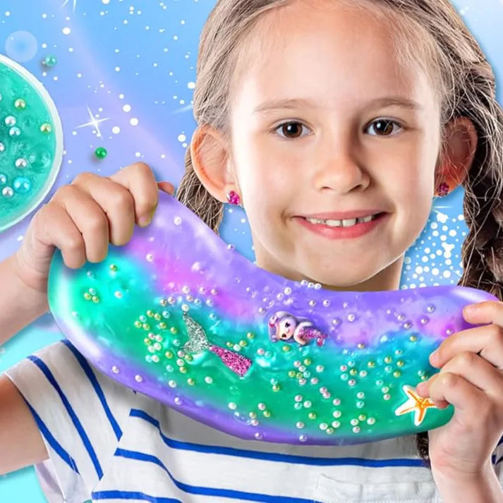 Slime σετ 3 σε 1 – Galaxy Slime, Ice Cream Slime και Mermaid Ocean Slime! (4+ ετών)