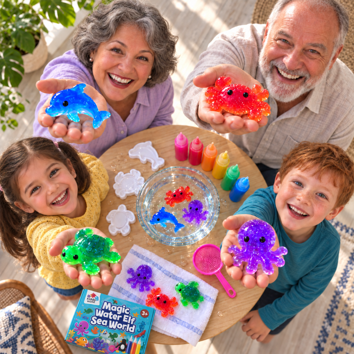 Magic Water Squishies – δημιουργικό σετ για την κατασκευή 3D φιγούρων | 3+ ετών