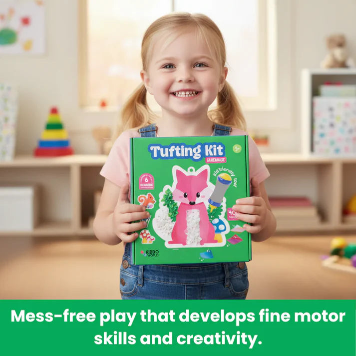 Δημιουργικό Πακέτο 2+1 ΔΩΡΕΑΝ | Σετ Tufting + Σετ Pom Pom + Foil Fun | Για παιδιά ηλικίας 6+