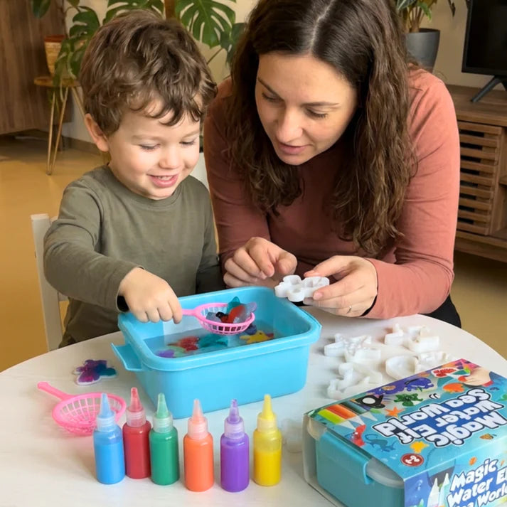 Μαγικοί υδάτινοι νάνοι με ΓΚΛΙΤΕΡ | Θαλάσσιος κόσμος