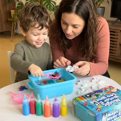 Μαγικοί υδάτινοι νάνοι με ΓΚΛΙΤΕΡ | Θαλάσσιος κόσμος