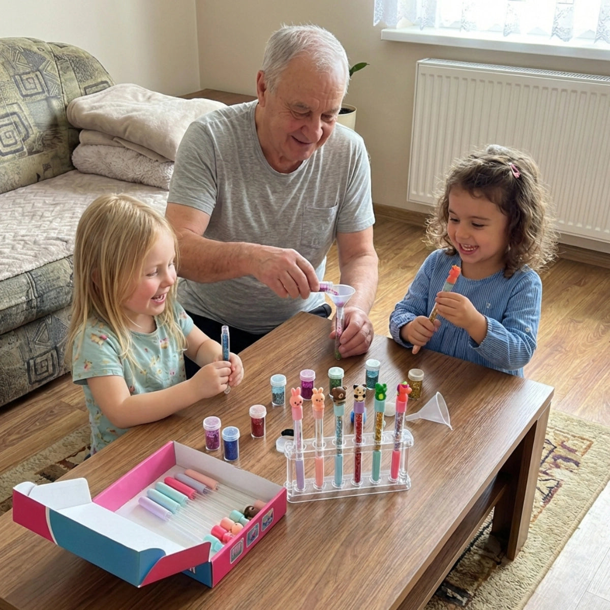 Όνομα προϊόντος: Στούντιο Γραφής: Δημιούργησε το δικό σου μοναδικό στυλό | Δημιουργικό σετ 21 τεμαχίων για παιδιά 4+