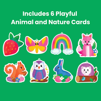 Tufting Kit | Αισθητηριακό δημιουργικό παιχνίδι με χρωματιστά νήματα | για παιδιά 4+