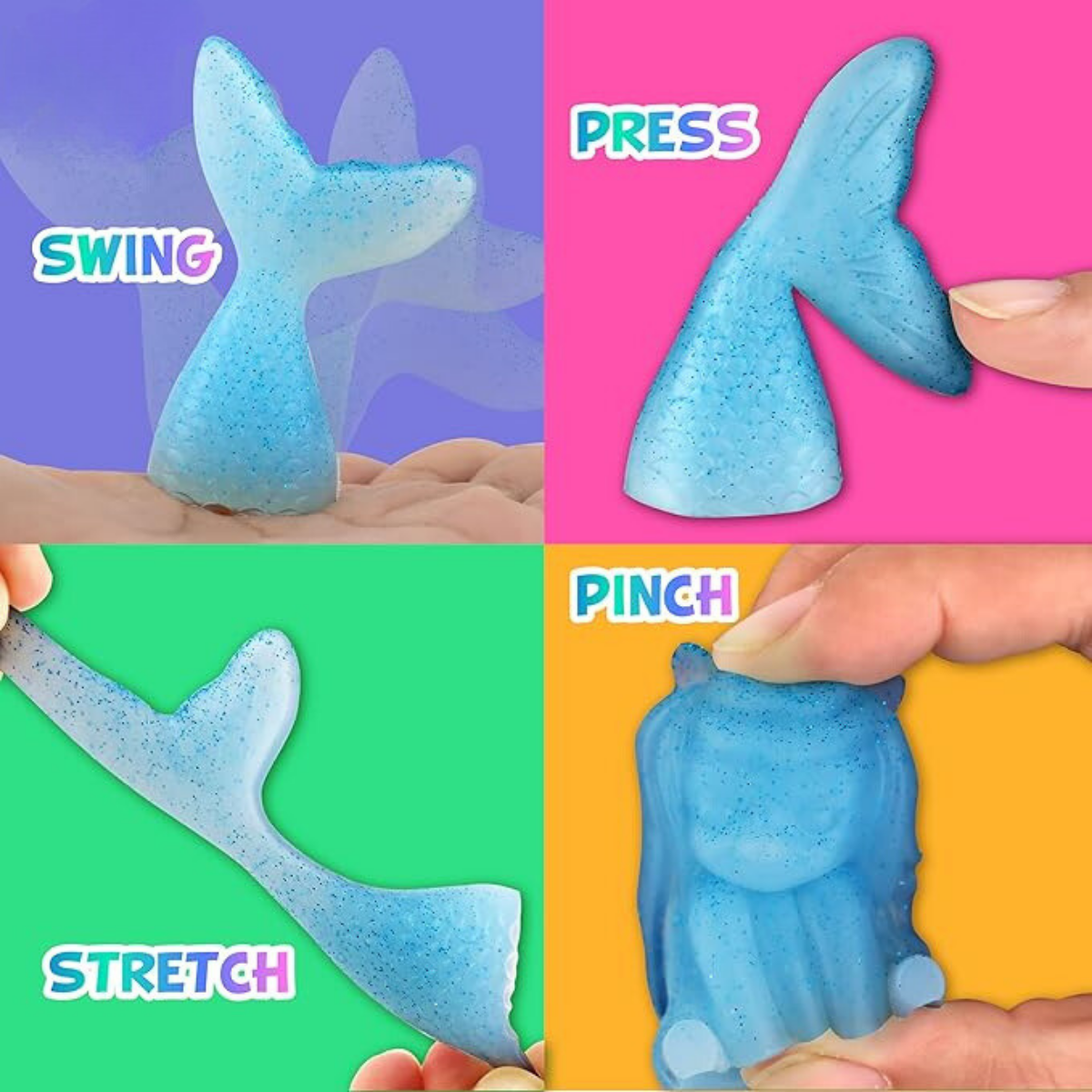 Δημιουργικό DIY Σετ Squishy Φιγούρων (6+ ετών)