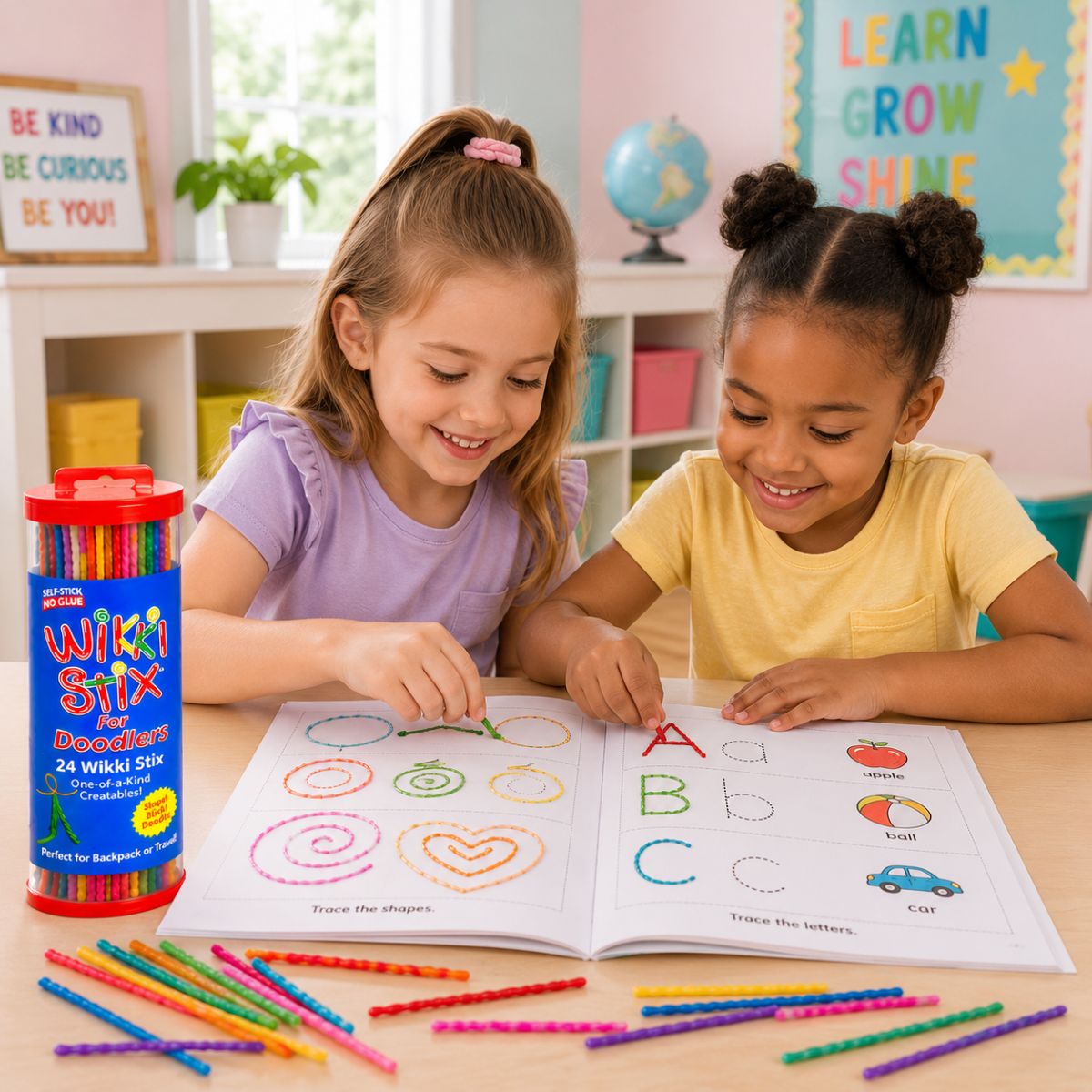 Wikki Stix: Μεγάλο e-book δραστηριοτήτων (30 σελίδες και 40 εργασίες)