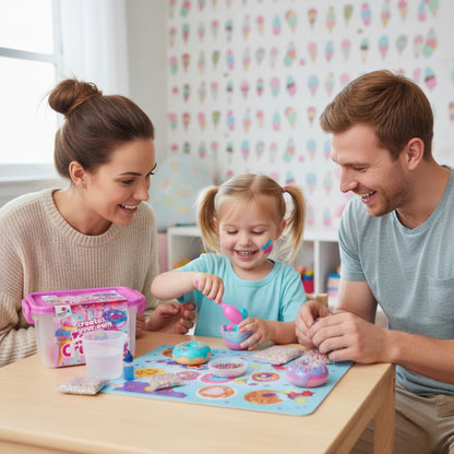 Σετ Δημιουργικού SLIME 19 τεμαχίων | Παγωτο-διασκέδαση