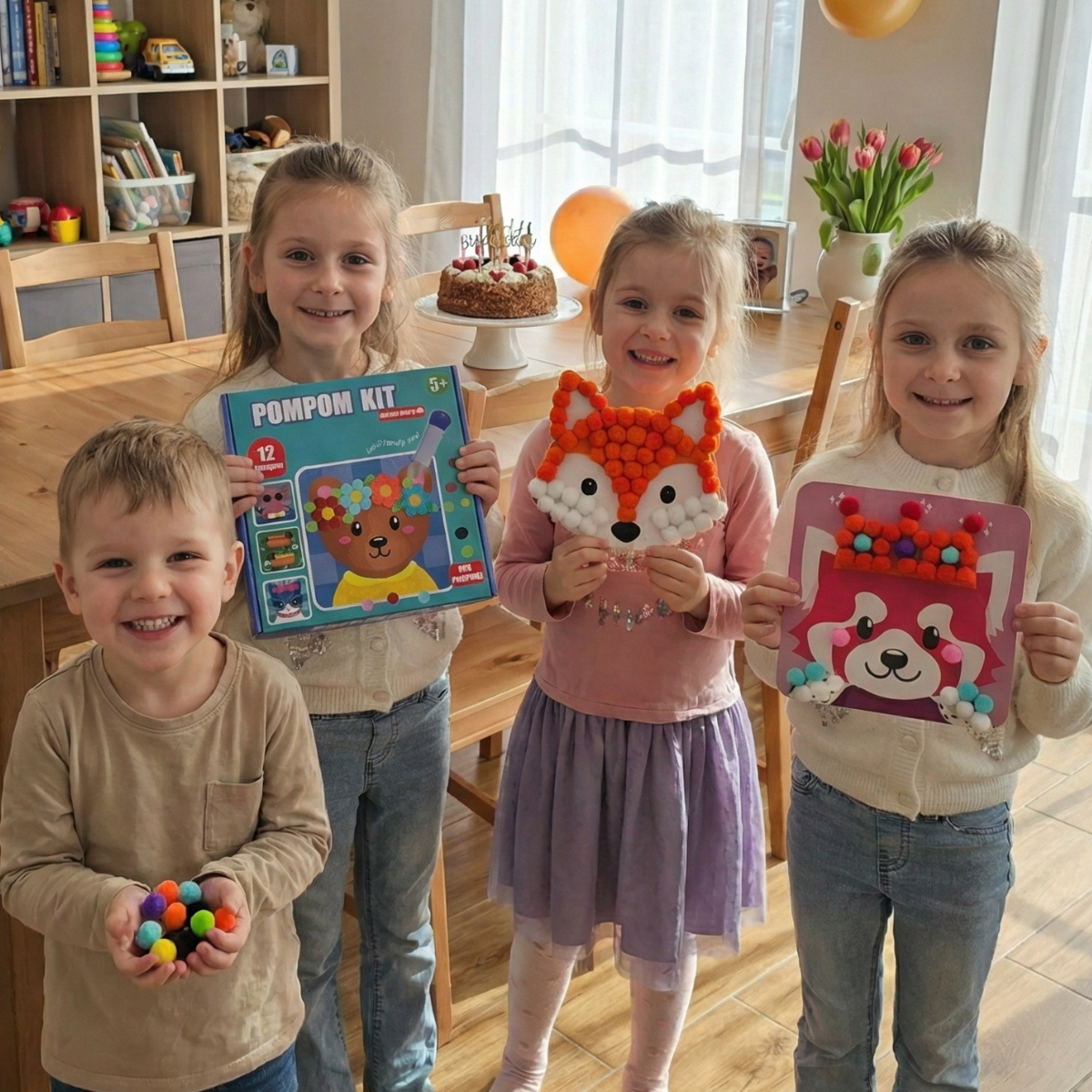 ΠΑΚΕΤΟ TOPSELLER: Magic Water Squishies & Pom Pom Kit