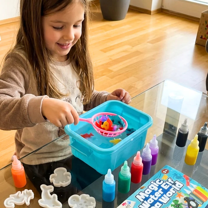 Μαγικοί υδάτινοι νάνοι με ΓΚΛΙΤΕΡ | Θαλάσσιος κόσμος