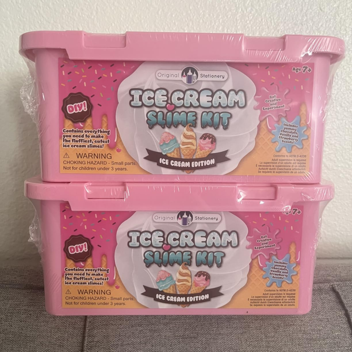 Σετ Fluffy Slime με γκλίτερ και αξεσουάρ (6+ ετών)